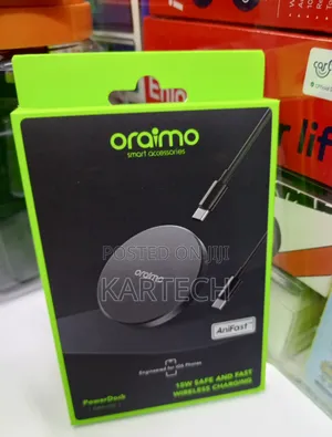 Oraimo PowerDock 15W Fast Wireless Charging Pad