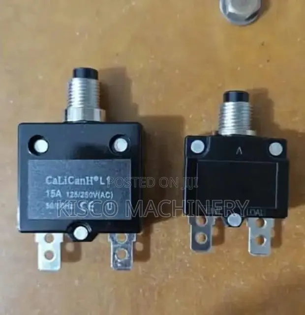 15A Thermal Overload Switch / Circuit Protector for Engines - 1
