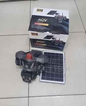 AOV 3-Lens 4G Solar Security Camera (V380 HD CCTV)