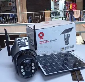 V380 Pro Dual Lens Solar PTZ 4G Outdoor Camera