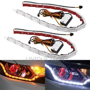 16 Crystal LED Sequential Daytime Running Lights
