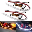 16 Crystal LED Sequential Daytime Running Lights - 1