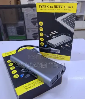 11-in-1 USB-C Hub Docking Station