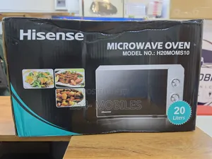 Hisense 20L Mechanical Solo Microwave Oven - Silver