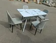 Brand New Rectangular Dining Table Set (Seats 4) - 2