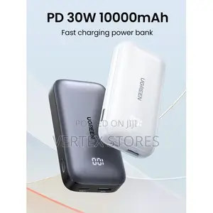 UGREEN PB502 10000mAh 30W Power Bank ya Kuchaji Haraka