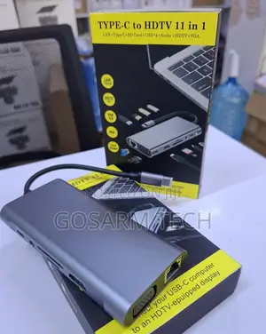 11-in-1 USB-C Hub Docking Station