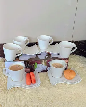 Signature Housewares Set of 6 Swag Mugs