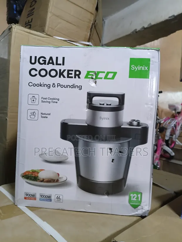 Synix 6L Electric Ugali Cooker ECO 900W/1000W - 1