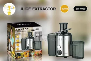 *800 Watts Sokany Juicer*
🏃‍♀ *Brand: *Sokany SK-4000*