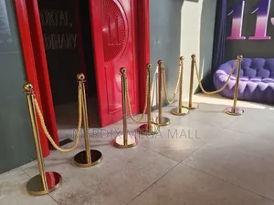Gold Stanchion,Gold Queue Stands,crowd Control