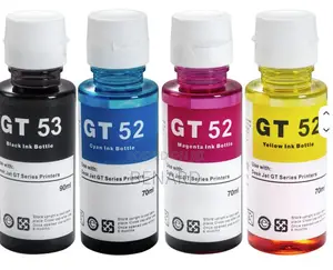 Tinta ya GT53XL 53 52 Berkualitas kwa HP Smart Tank Printer
