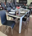 Executive Marble Glass Top Dining Table (6 Seater) - 2