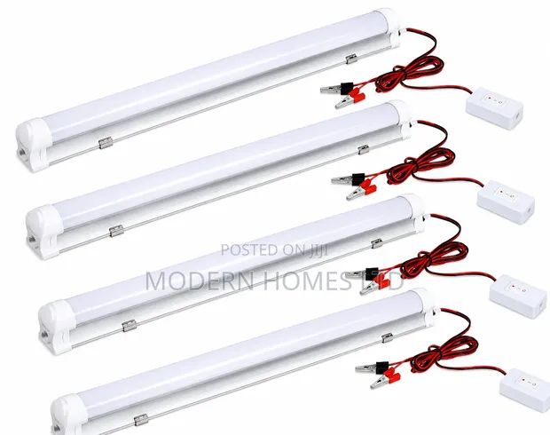 Bright Solar 12V LED Tube Light - 1