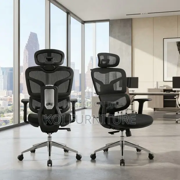 Executive High Backrest Orthopedic Office Chair - 1