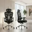 Executive High Backrest Orthopedic Office Chair - 5