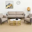 Seti ya Sofa ya Ofisi ya Ngozi ya Viti 5 Iliyoagizwa - 1