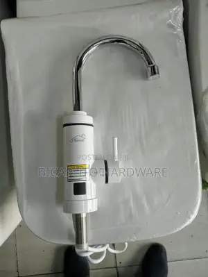 Instant Water Heater Kitchen Tap - White