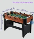 Standard Size Foosball Table - Free-Standing Table Soccer Set - 1