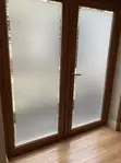 Modern Frosted Window Film - Privacy Glass Sticker - 2