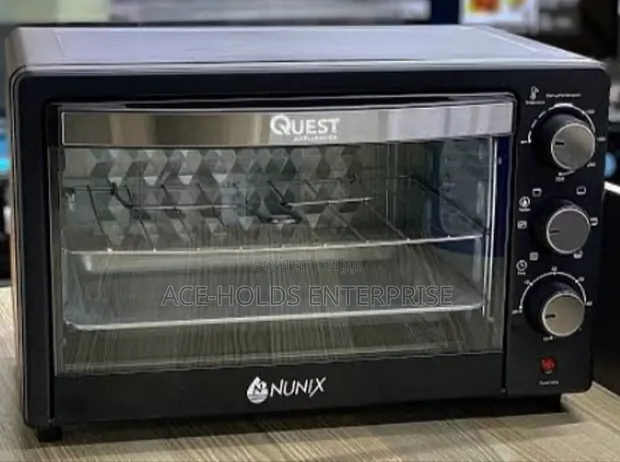 Nunix 20L Electric Rotisserie Oven with 4 Knobs - 1
