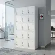 Fifteen Drawer Steel Lockable Office Cabinet - 1
