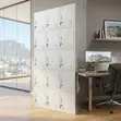 Fifteen Drawer Steel Lockable Office Cabinet - 2