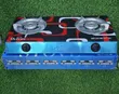 Olelon 2-Burner Gas Stove - Glass Table Top - 1
