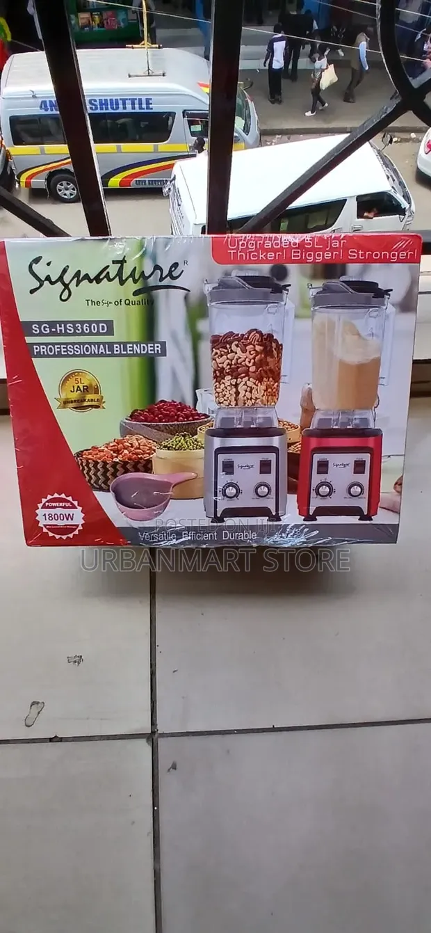 Signature SG-HS360D 1800W Heavy Duty Commercial Blender - 1