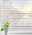 Frosted Window Film Roll - Glass Privacy & Decoration - 1