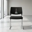 Office Chair: Mesh + Fabric Visitor Chair - 4