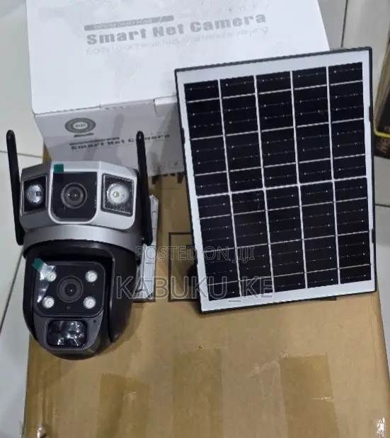 V380 Pro 4G Dual Lens Solar PTZ Camera - 1