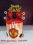 Manchester United & Elegant Birthday Cakes - Villa Valentino - 2