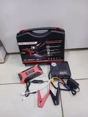 12V 99800mAh Heavy Duty Car Jump Starter with Air Compressor