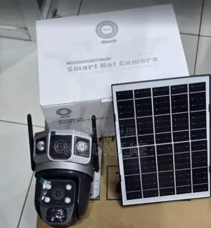 V380 Pro Dual Lens Solar 4G CCTV Camera