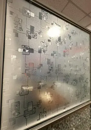 Non-Transparent Frosted Window Film - Privacy Glass Sticker