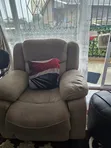 Seti ya Sofa ya Recliner ya Viti 6 na Stand ya TV Iliyotumika - 1