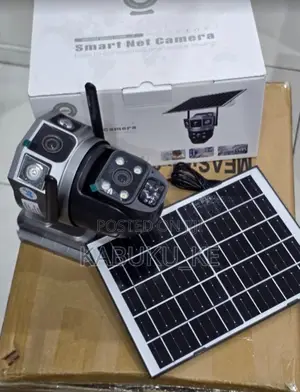 Smartnet V380 Dual Lens 4G Solar CCTV Outdoor Camera