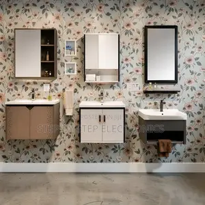 Wall Mounted Bathroom Vanity Cabinet with Mirror