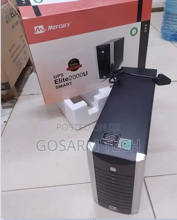 Mercury 2000VA UPS for CCTV & Networking - 1