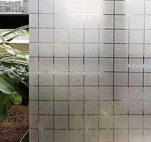 Decorative Frosted Glass Film - Modern Privacy