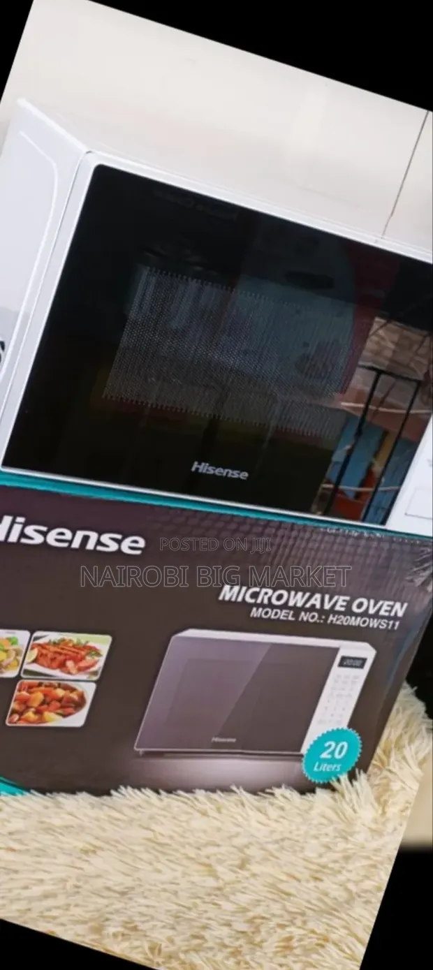 Brand New Hisense 20L White Microwave - 1