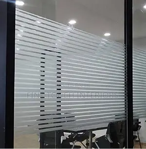 Modern Window Frosting Film - Privacy & Glass Enhancement