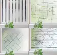 Modern Window Frosting Film - Privacy & Glass Enhancement - 2