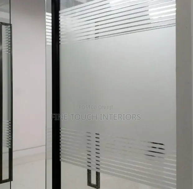 Glass Privacy Cover Film - Frosted Finish - 1