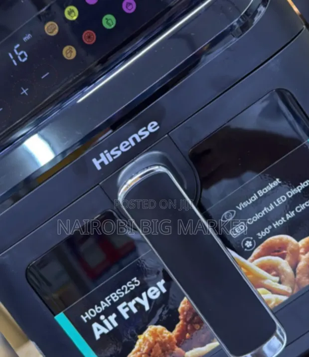 Brand New Hisense 6.3L Single Basket Air Fryer - 1