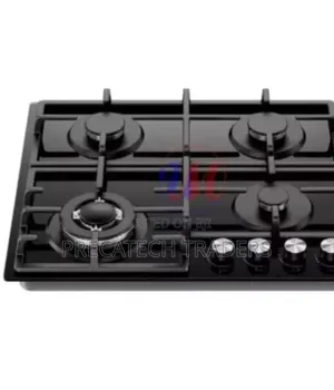 Hisense 60x60cm 4-Burner Gas Hob na Vipikio vya Cast Iron