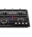 Hisense 60x60cm 4-Burner Gas Hob with Cast Iron Supports - 2
