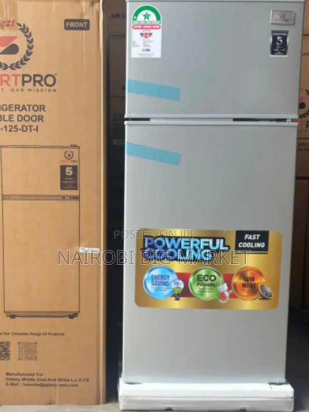 Smartpro 95L Fridge Mlango Mbili - Mpya Kabisa - 1