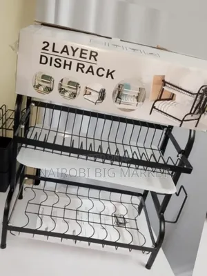 Executive Marble 2 Layer Dish Rack